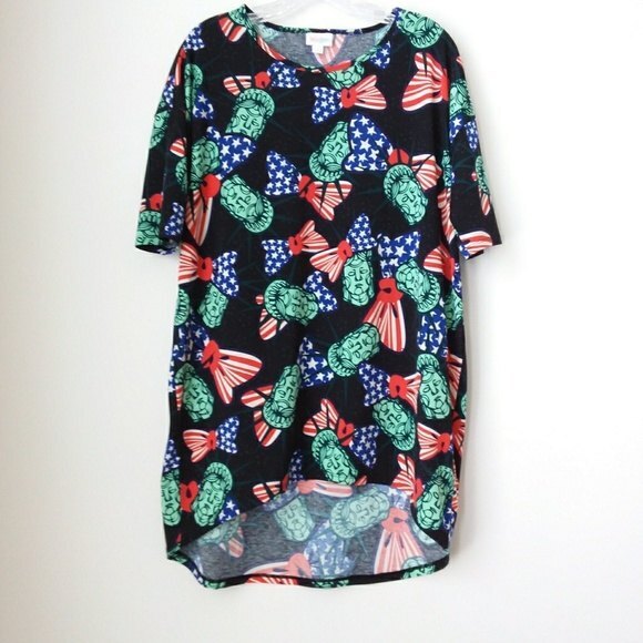 LuLaRoe Multicolor Short-sleeveTop S - Picture 5 of 5